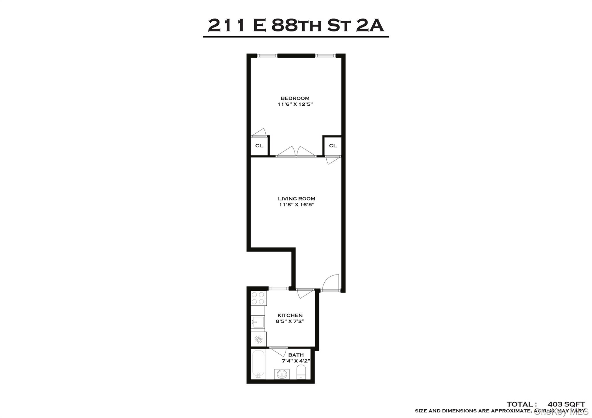 211 E 88 Street Unit 2A, Manhattan NY 10128