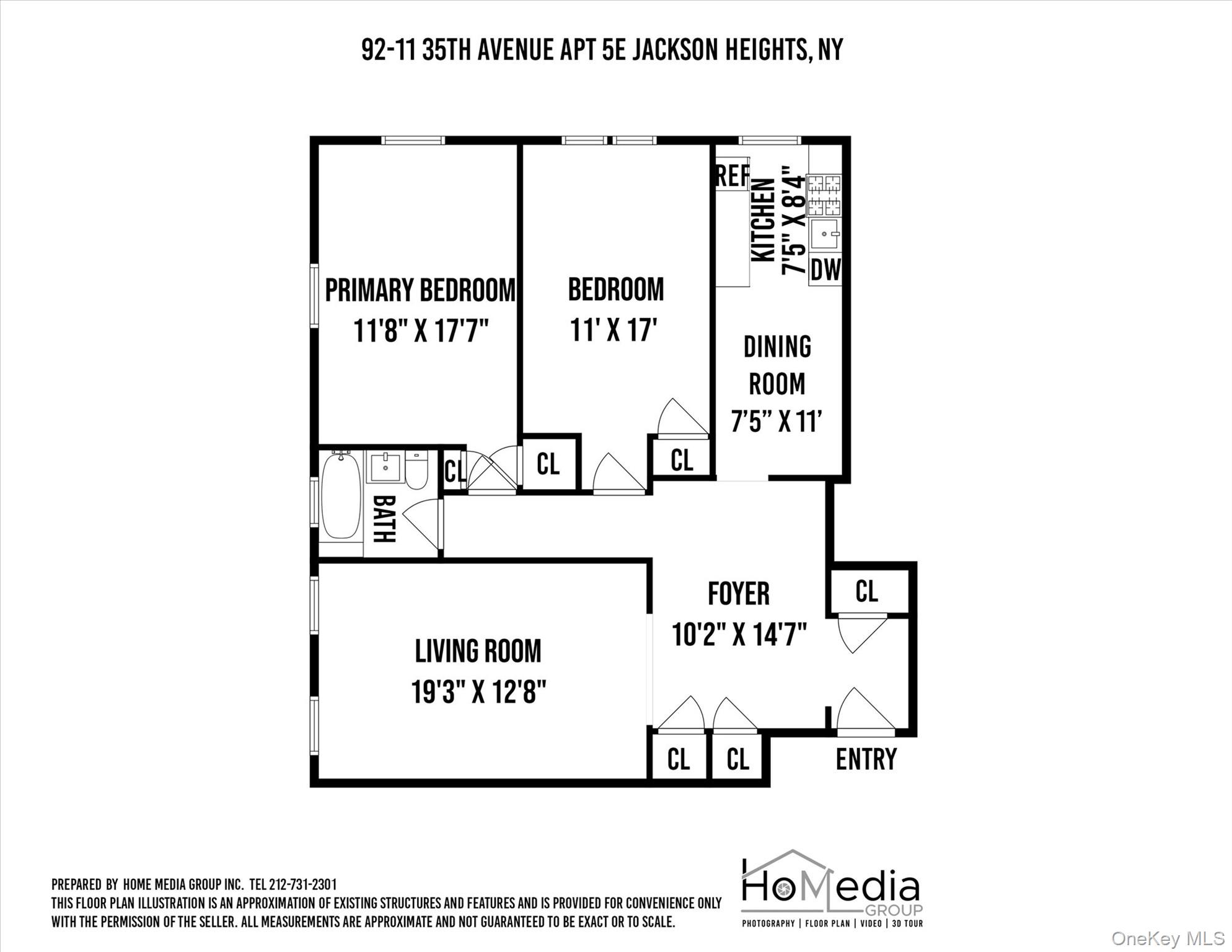 92-11 35th Avenue Unit 5E, Jackson Heights NY 11372