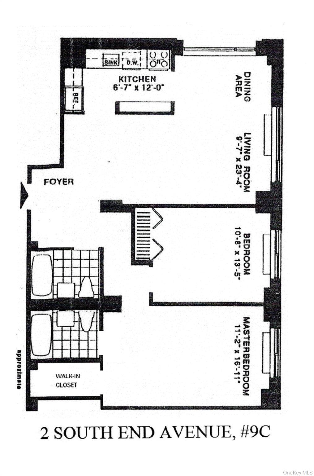 2 S End Avenue Unit 9C, Manhattan NY 10280