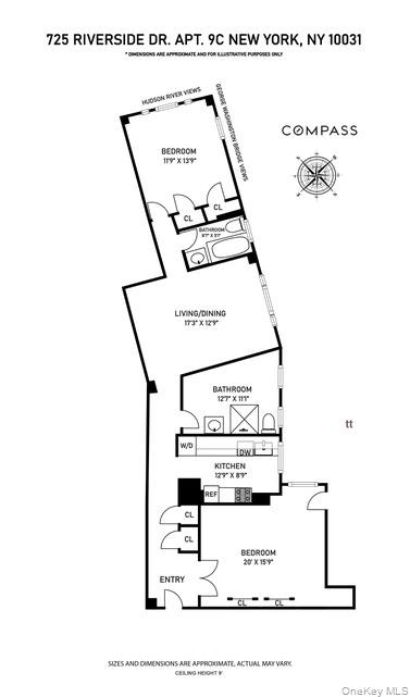 725 Riverside Drive Unit 9C, Manhattan NY 10031