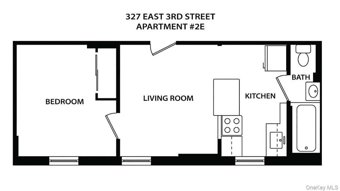 327 E 3rd Street Unit 2E, Manhattan NY 10009