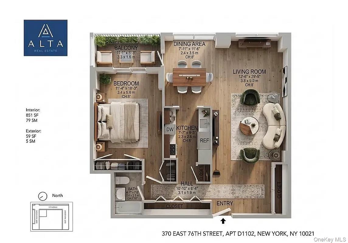 370 E 76th Street Unit B1102, Manhattan NY 10021