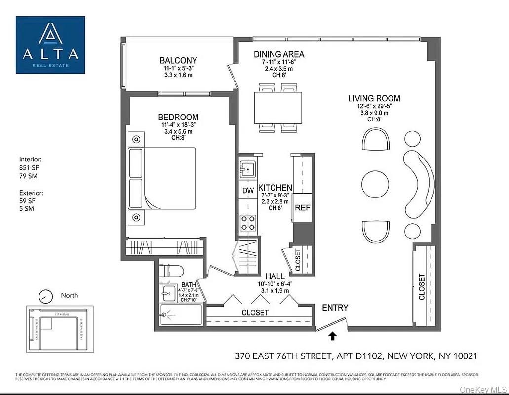 370 E 76th Street Unit B1102, Manhattan NY 10021