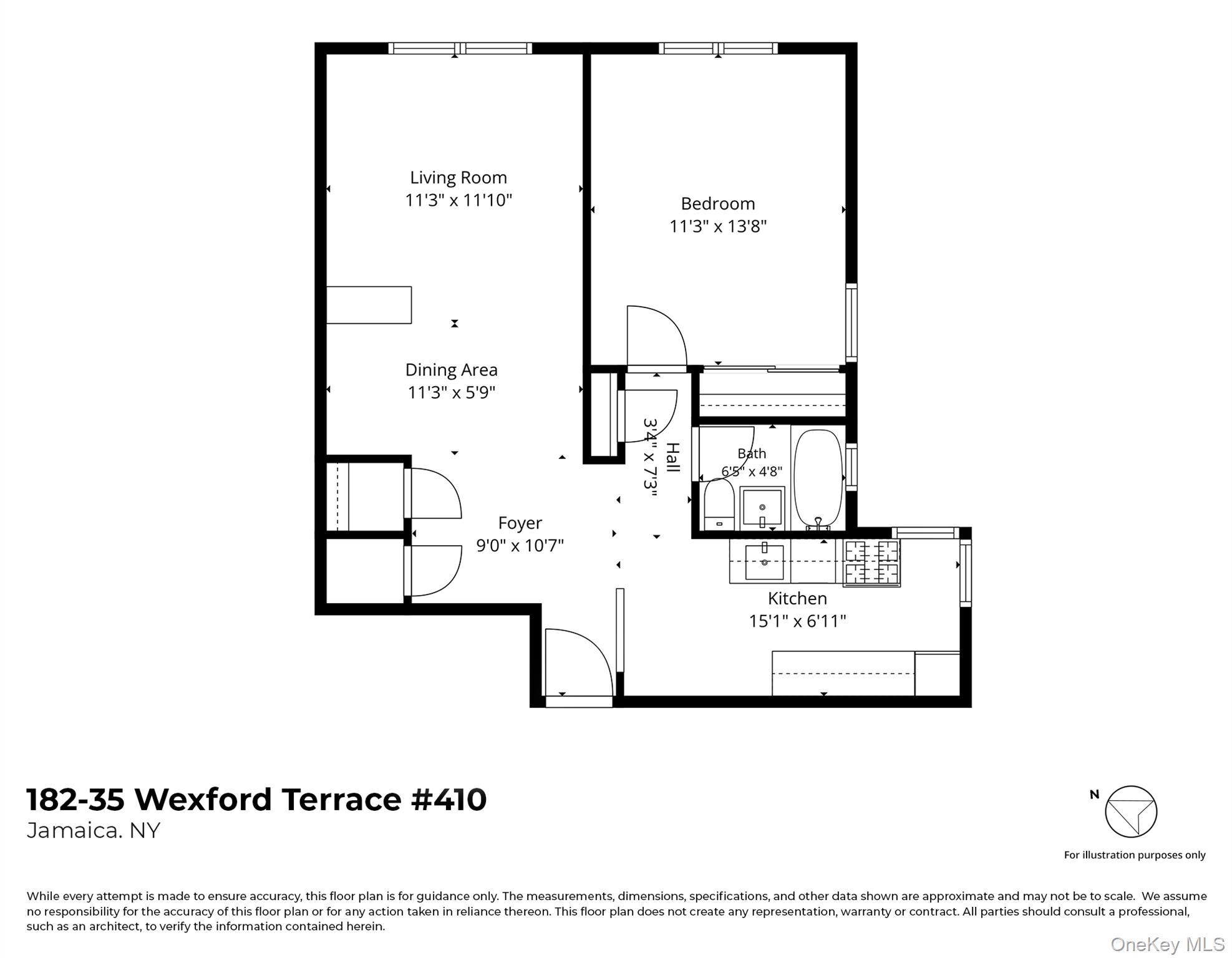 182-25 Wexford Terrace Unit 410, Jamaica Estates NY 11432