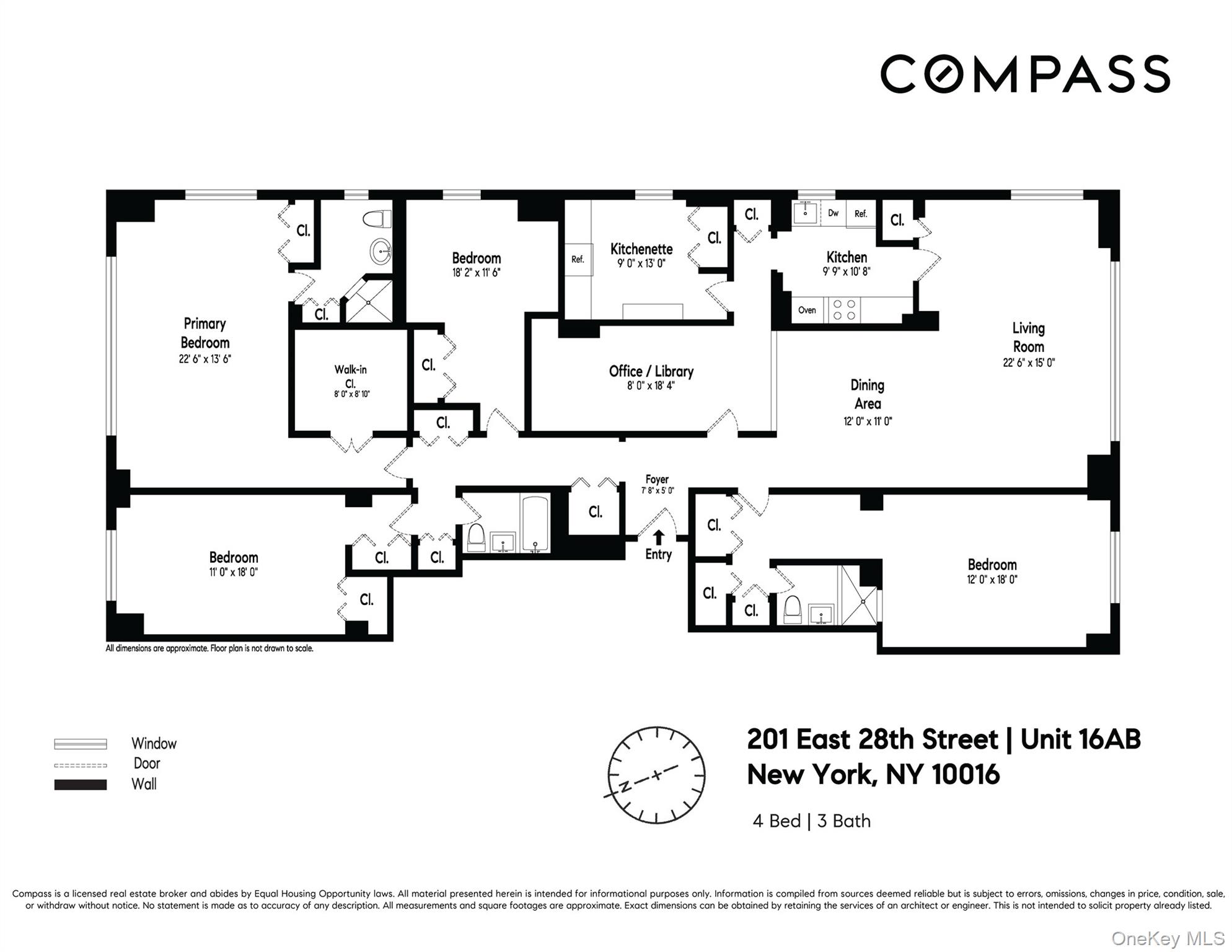 201 E 28th Street Unit 16AB, Manhattan NY 10027