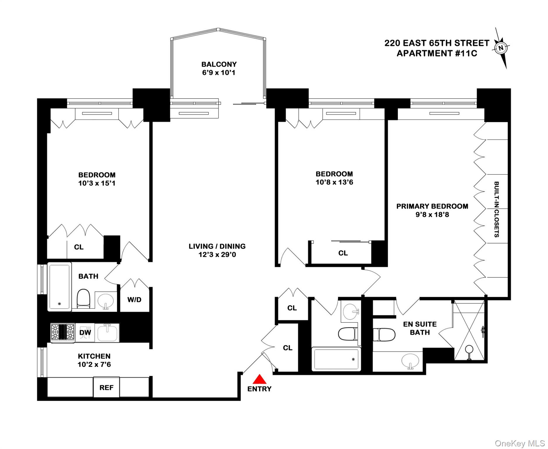 220 E 65th Street Unit 11C, Manhattan NY 10065