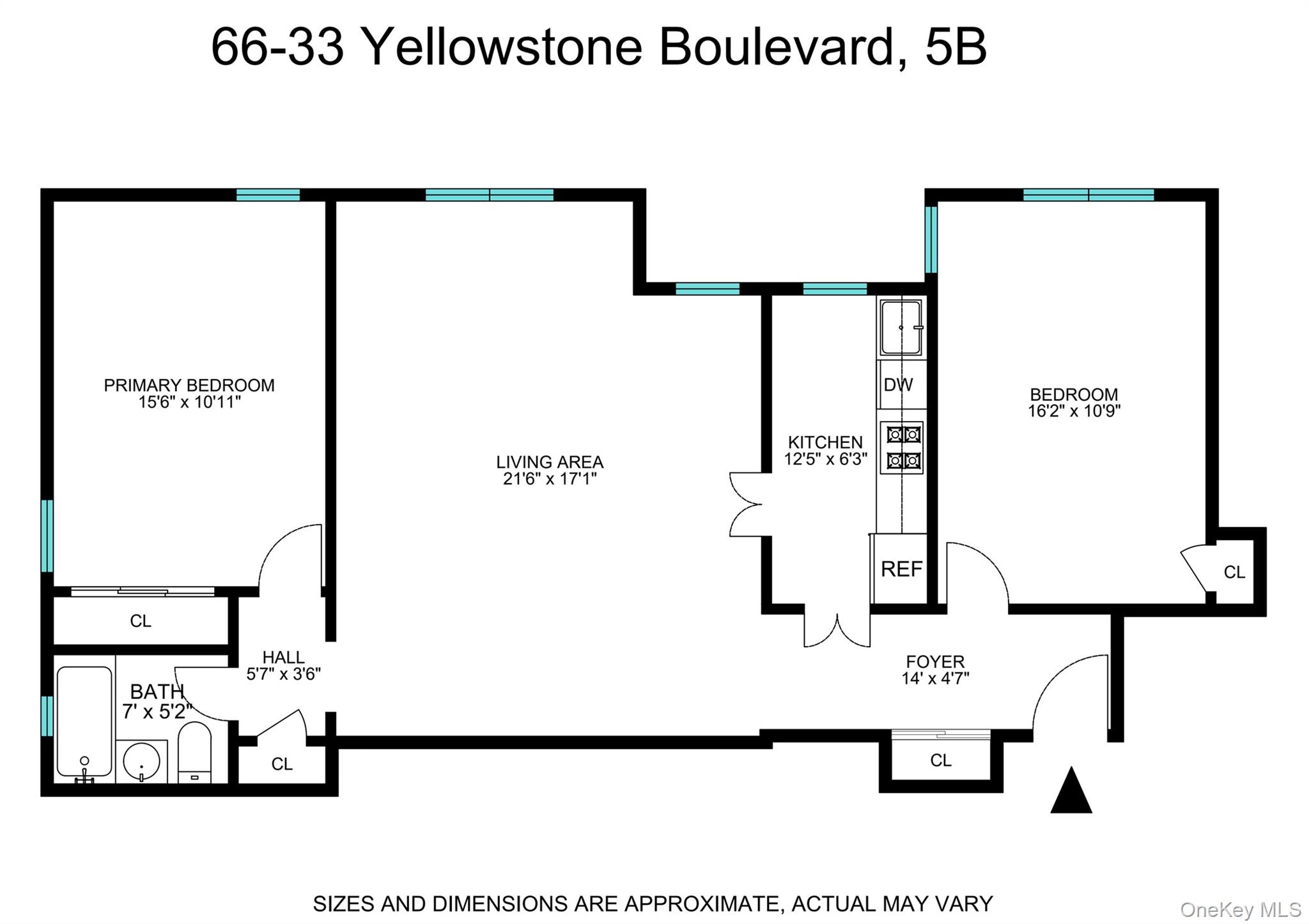 66-33 Yellowstone Boulevard Unit 5B, Forest Hills NY 11375