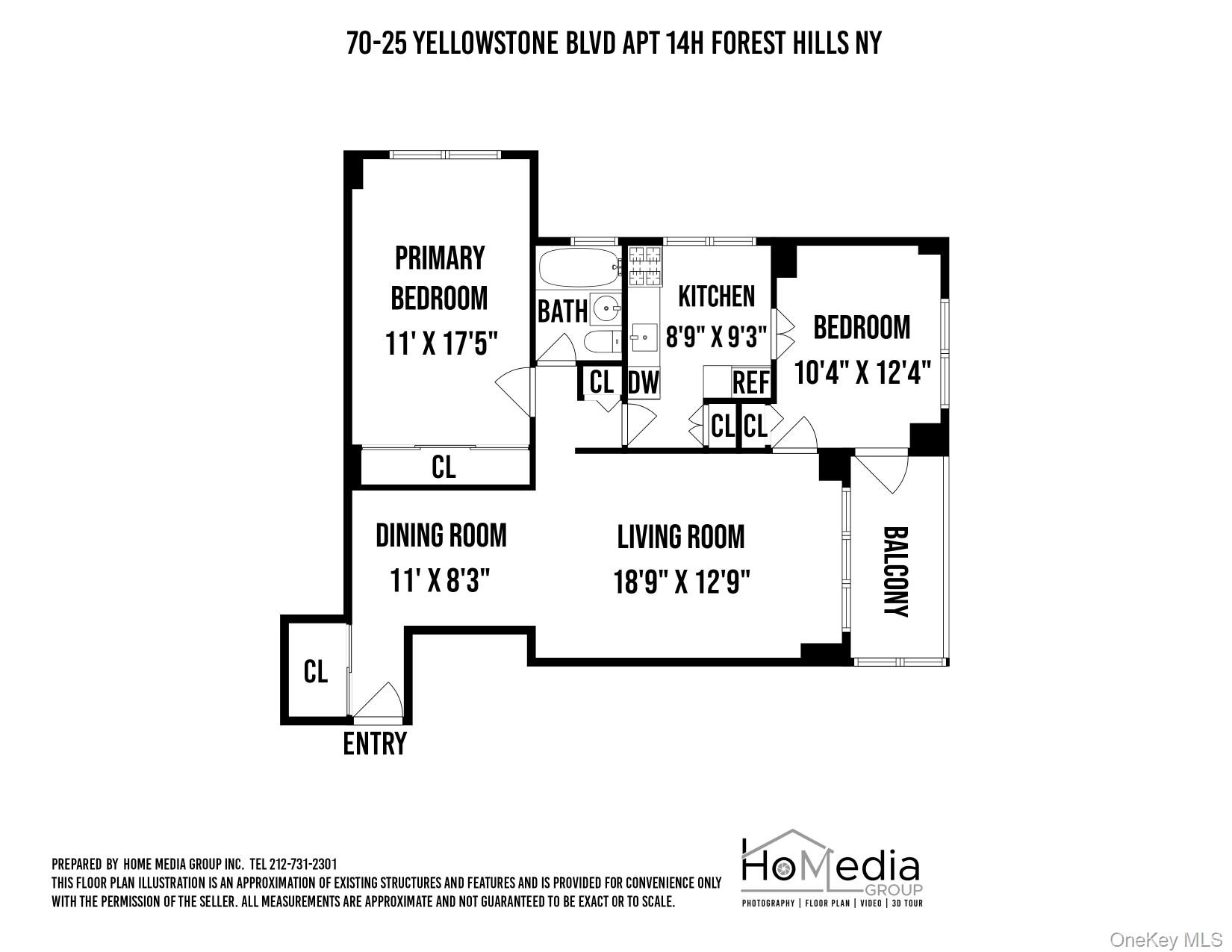 70-25 Yellowstone Boulevard Unit 14H, Forest Hills NY 11375