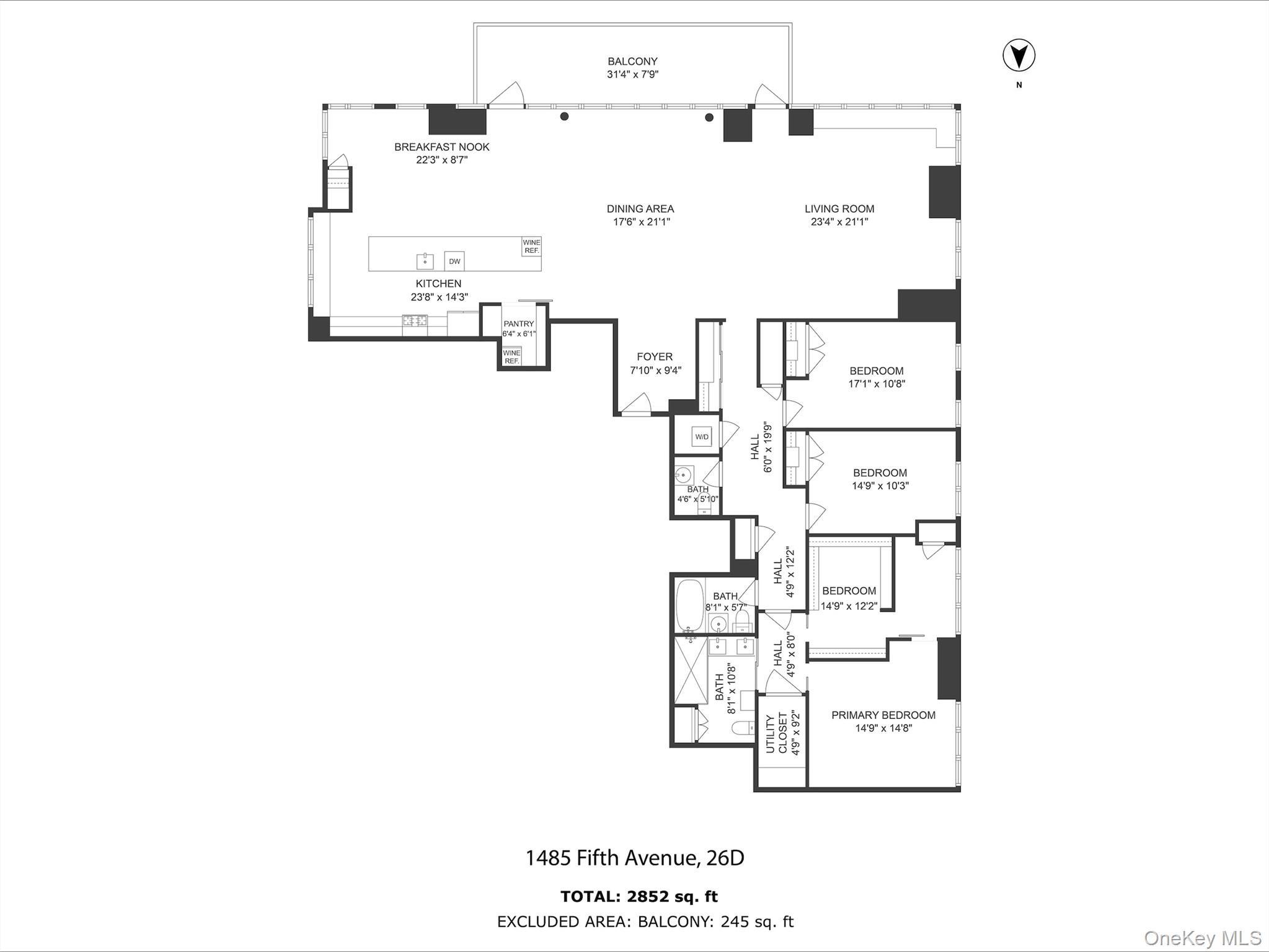 1485 5th Avenue Unit 26D, Manhattan NY 10035