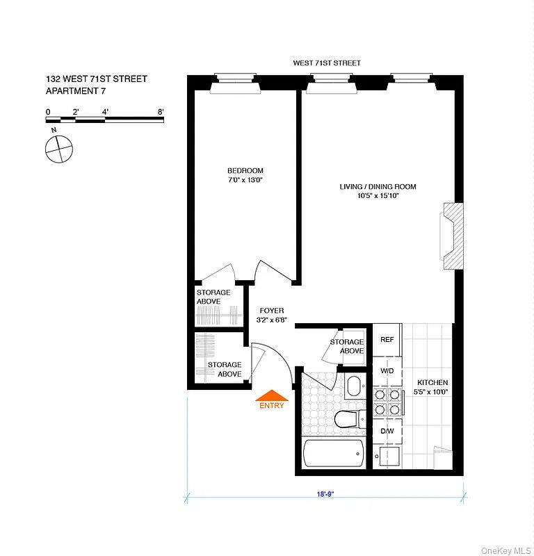 132 W 71ST Street Unit 7, Manhattan NY 10023