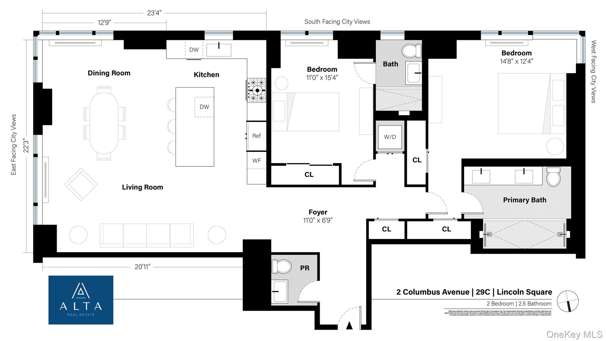 2 Columbus Avenue Unit 29C, Manhattan NY 10023
